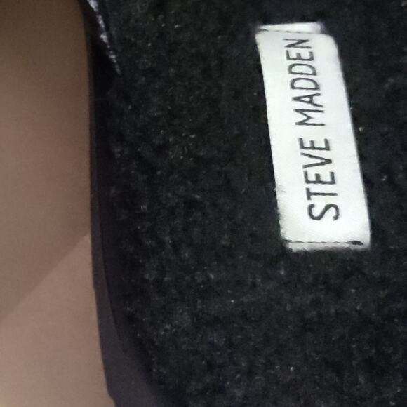 Steve Madden Quilted Faux Fur Lined Slide on Slippers 10 NEW - Picture 6 of 6